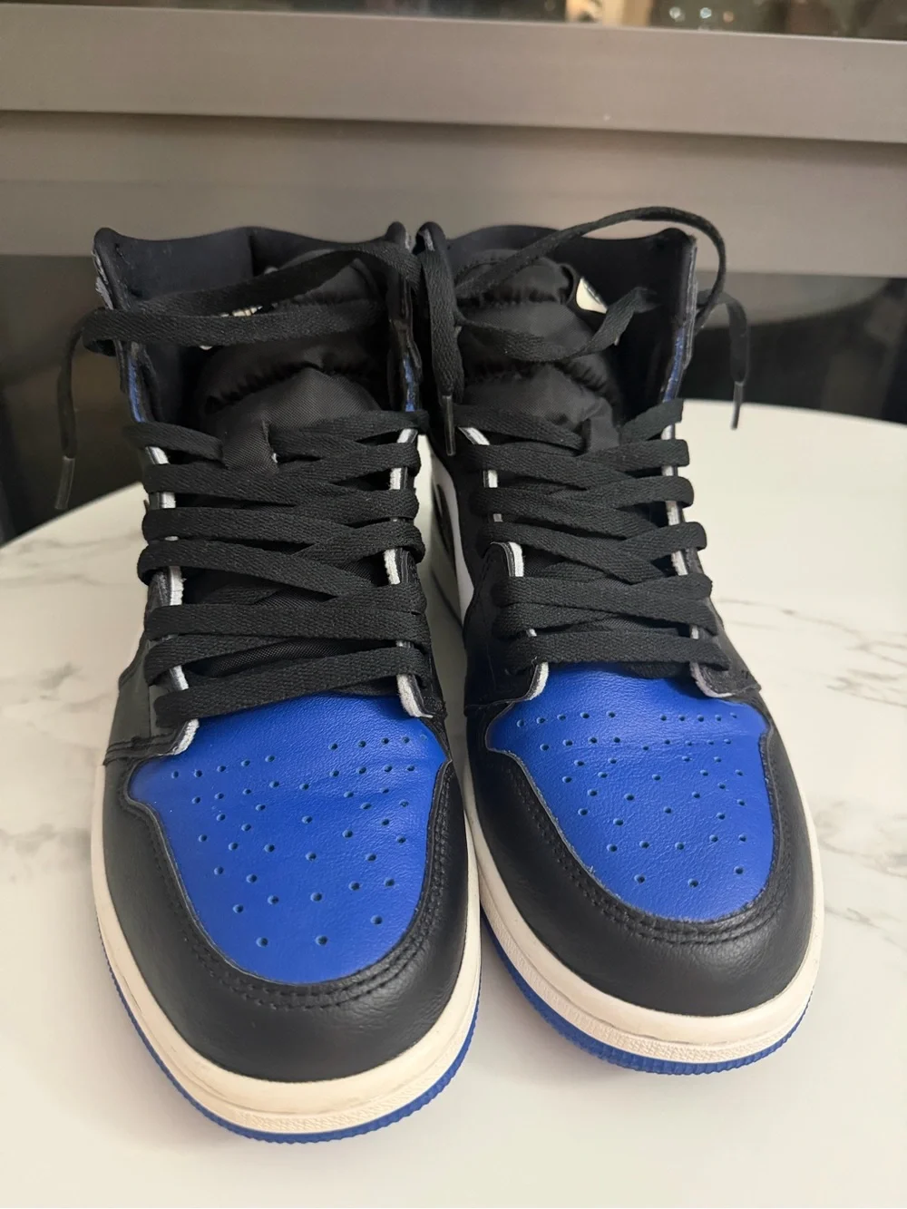 Jordan Kids' Retro High Top - Black/Blue/White